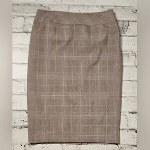 Togo Women's Tan Plaid Skirt